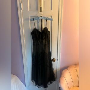 Vintage 40s Henry Conder (LR Samuels) lace dress AS IS!